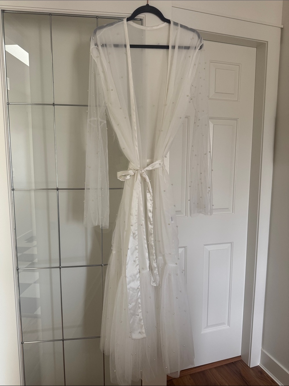 Pearl Bridal Robe - Untamed Petals Serena Robe